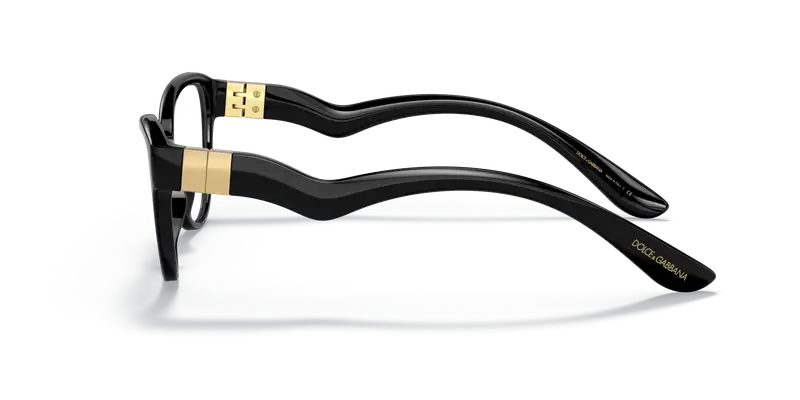 Dolce & Gabbana Donna DG5079 501 Montature da vista Plastica Nero Cat Eye miniatura 3