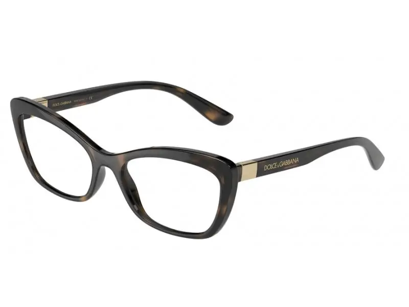 Dolce & Gabbana Donna DG5082 502 Montature da vista Plastica Havana Cat Eye