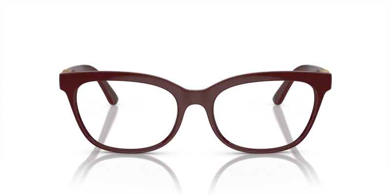 Dolce & Gabbana Donna DG5106U 3091 Montature da vista Iniettato Rosso Trasparente Farfalla Normale miniatura 2