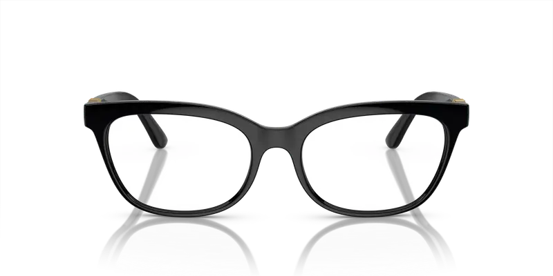 Dolce & Gabbana Donna DG5106U 501 Montature da vista Iniettato Nero Trasparente Farfalla Normale miniatura 2