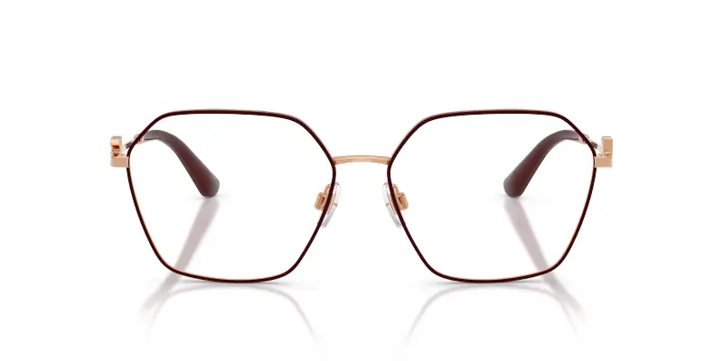 Donna Dolce & Gabbana DG1366 1351 Montature da vista Metallo Rosa Trasparente Pantos Normale miniatura 3