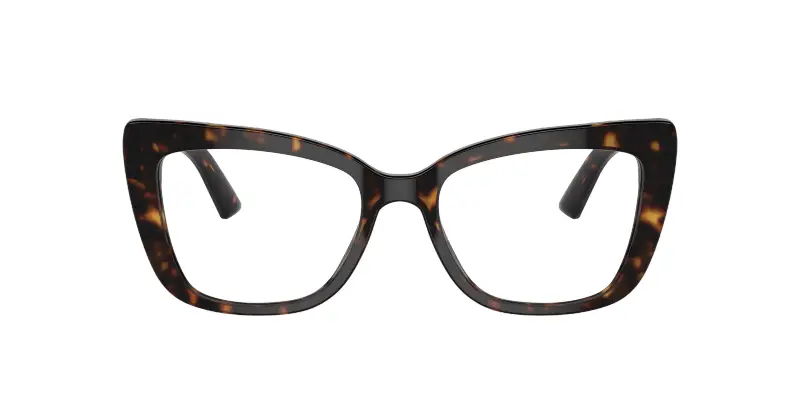 Donna Dolce & Gabbana DG3308 502 Montature da vista Acetato Havana Cat Eye miniatura 2