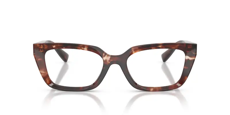 Donna Dolce & Gabbana DG3436 3222 Montature da vista Acetato Rosso Trasparente Squadrata Normale miniatura 3