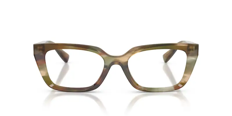 Donna Dolce & Gabbana DG3436 3446 Montature da vista Acetato Marrone Trasparente Squadrata Normale miniatura 3