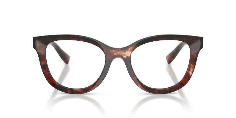 Donna Dolce & Gabbana DG3437 3222 Montature da vista Acetato Rosso Trasparente Pantos Normale miniatura 3