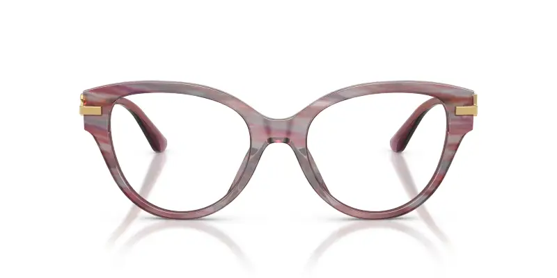 Donna Dolce & Gabbana DG3438 3474 Montature da vista Acetato Viola Trasparente Farfalla Normale miniatura 3