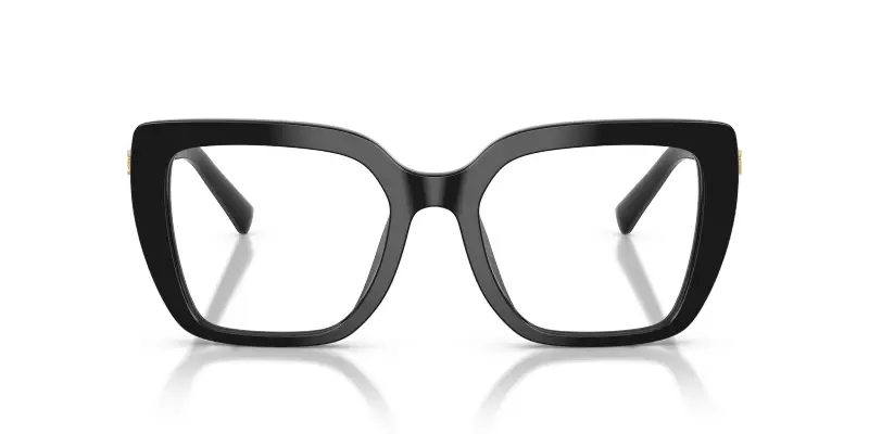 Donna Dolce & Gabbana DG3441 501 Montature da vista Acetato Nero Trasparente Squadrata Normale miniatura 3