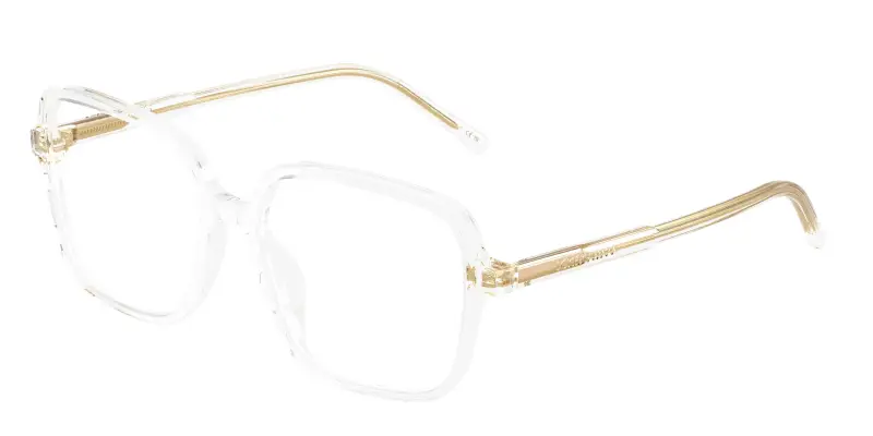 Donna Dolce & Gabbana DG3442 3133 Montature da vista Acetato Trasparente Trasparente Squadrata Normale