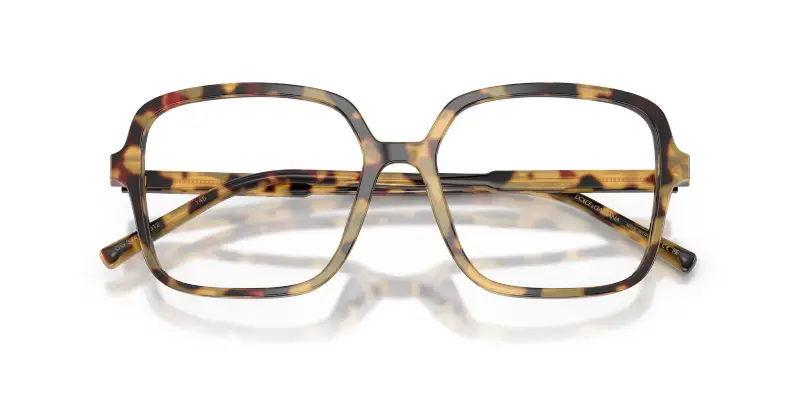 Donna Dolce & Gabbana DG3442 512 Montature da vista Acetato Tartaruga Trasparente Squadrata Normale miniatura 2