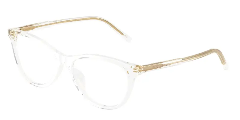 Donna Dolce & Gabbana DG3443 3133 Montature da vista Acetato Trasparente Trasparente Cat Eye Normale