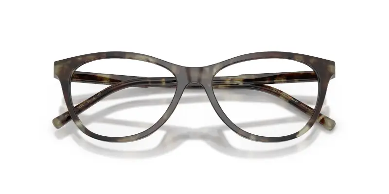 Donna Dolce & Gabbana DG3443 3478 Montature da vista Acetato Verde Trasparente Cat Eye Normale miniatura 2