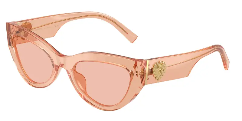Donna Dolce & Gabbana DG4536 322684 Occhiali da sole Acetato Rosa Rosa Cat Eye Normale