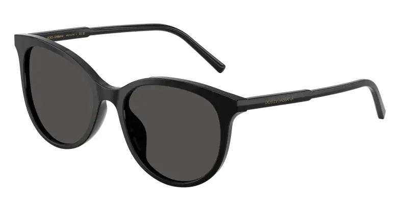 Donna Dolce & Gabbana DG4540 501/87 Occhiali da sole Acetato Nero Grigio Pantos Normale