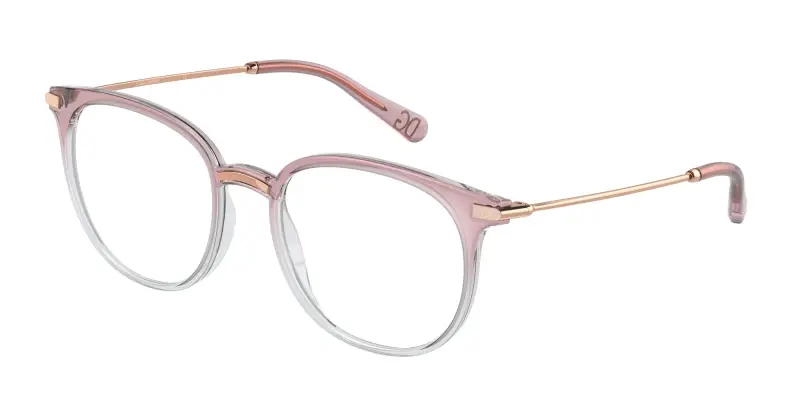 Donna Dolce & Gabbana DG5071 3303 Montature da vista Iniettato Rosa Pantos Normale