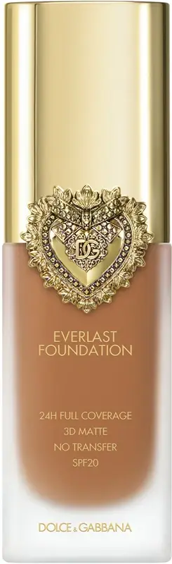 Dolce&Gabbana Flawless Everlast Foundation fondotinta ultra coprente lunga tenuta SPF 20 colore 25W Medium Deep 27 ml