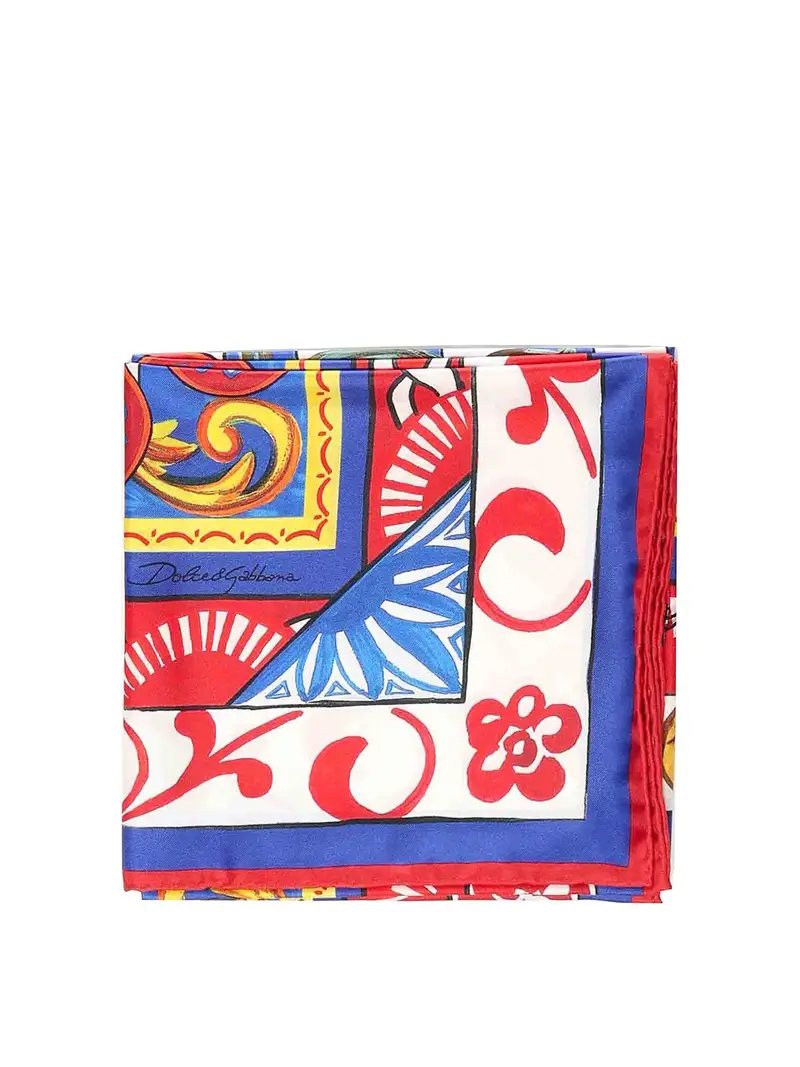 Foulard in seta Multicolore