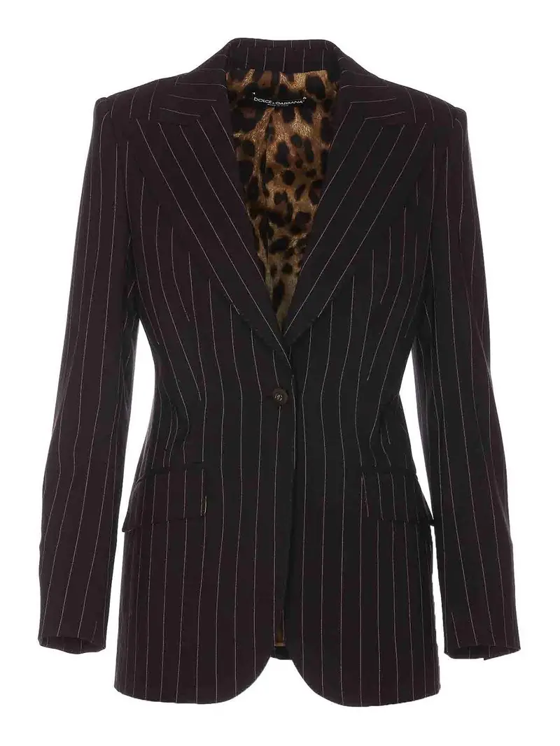 Dolce & Gabbana Blazer Marrone 2597853