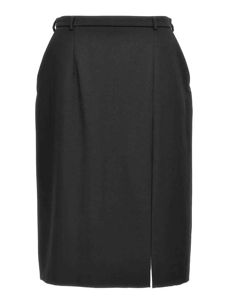 Gonna con spacco Nero