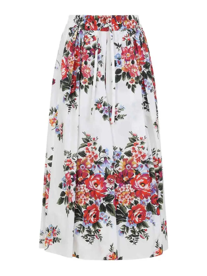 Gonna Dolce&Gabbana Bianco