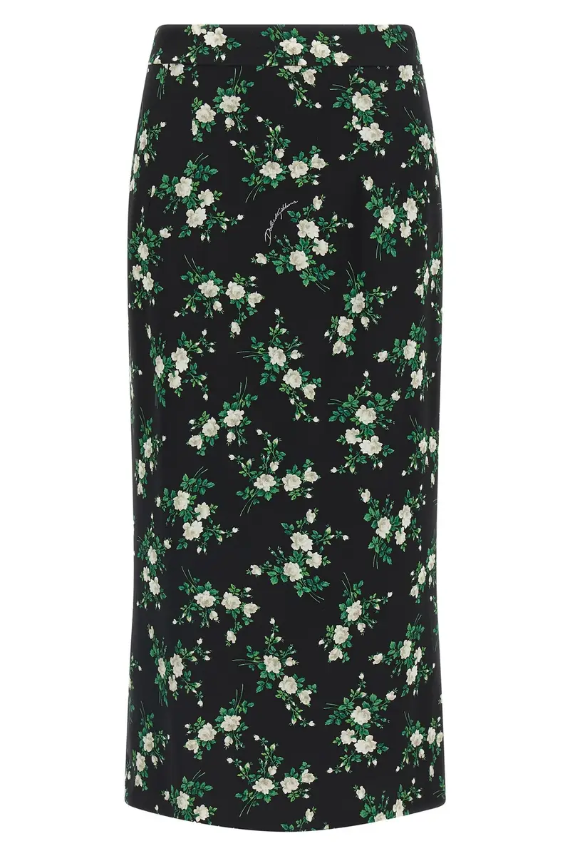 Gonna Fiorellini Nero
