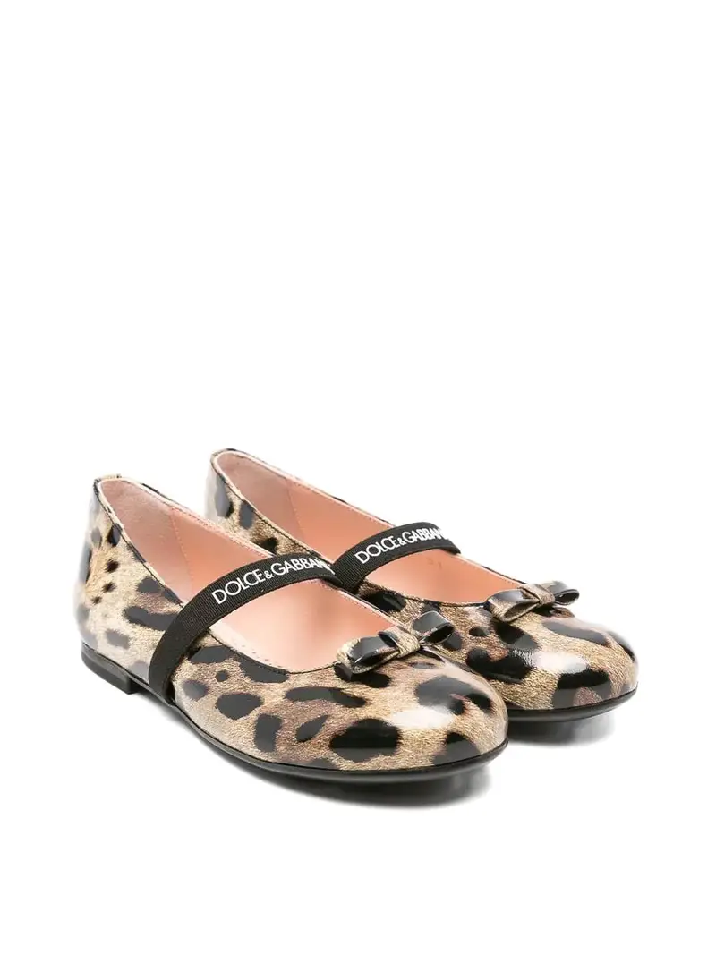 Ballerina Con Logo Marrone