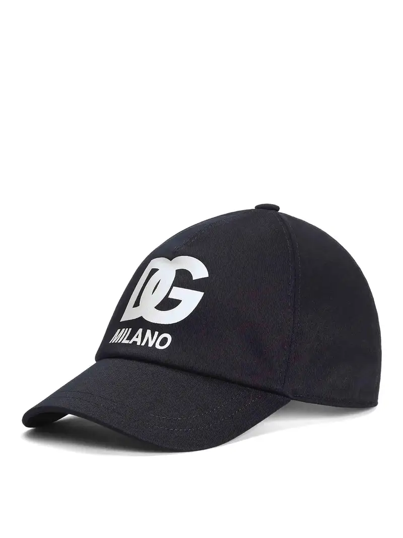 Cappello Con Visiera Blu