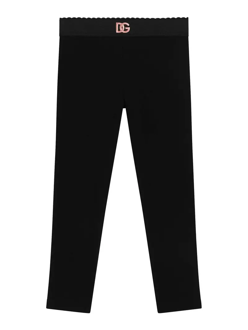 DOLCE & GABBANA JR Leggings Nero 3334272