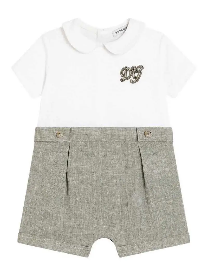 Tutina Con Logo Bianco