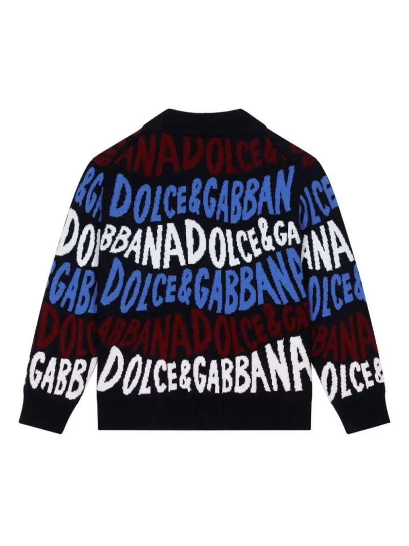 DOLCE&GABBANA KIDS Cardigan Blu 2526424 miniatura 2