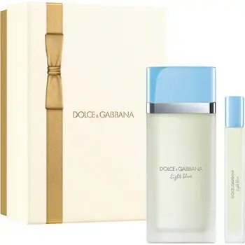 Light Blue Eau de Toilette Nuovo cofanetto regalo EDT 100 ml e miniatura EDT 10 ml 100ml