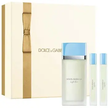Light Blue Gift Set EDT 100 ml e miniatura EDT 2 x 10 ml 100ml
