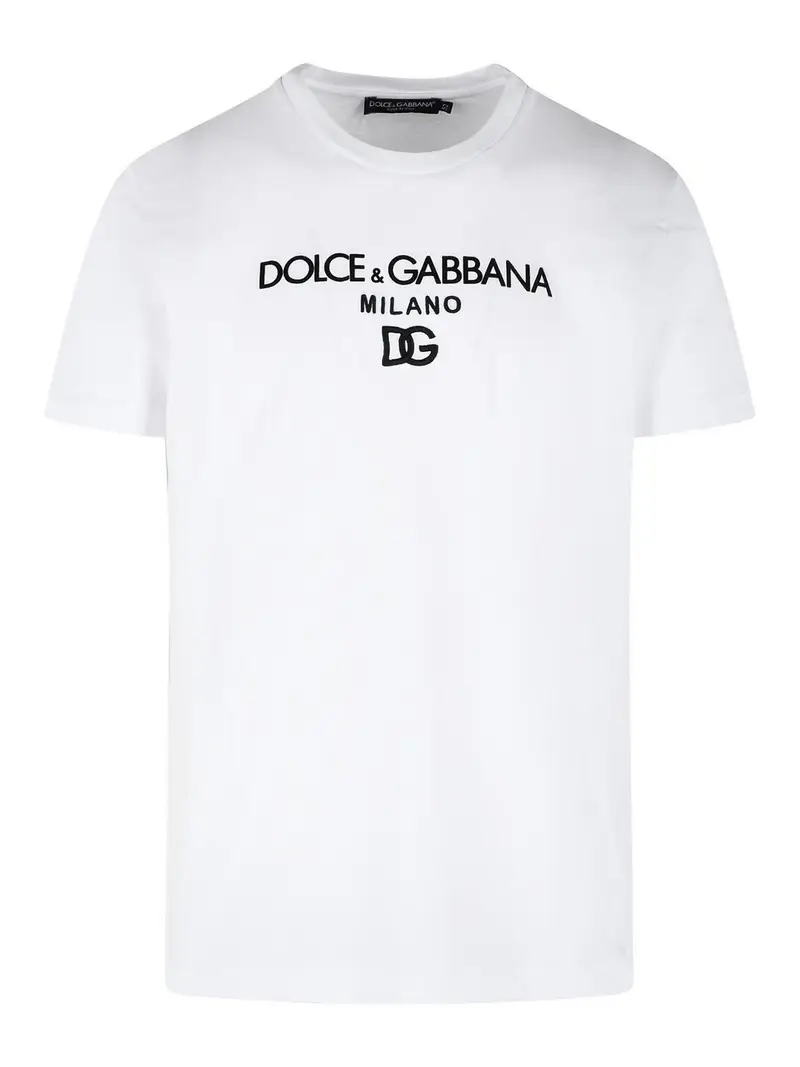 Maglietta in cotone bianco