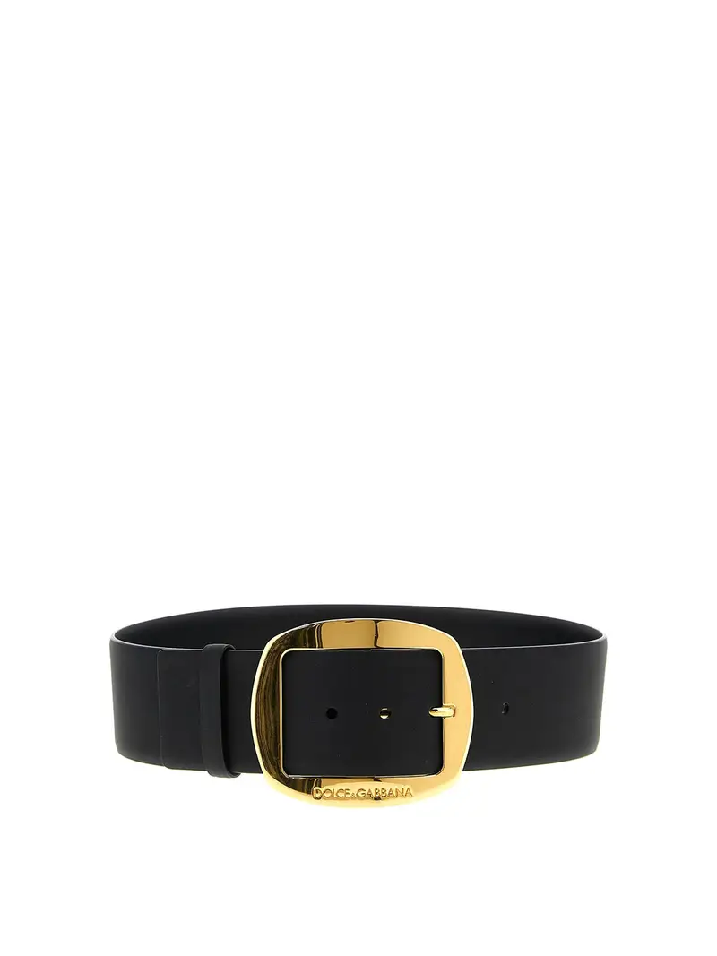Maxi Buckle Belt Nero
