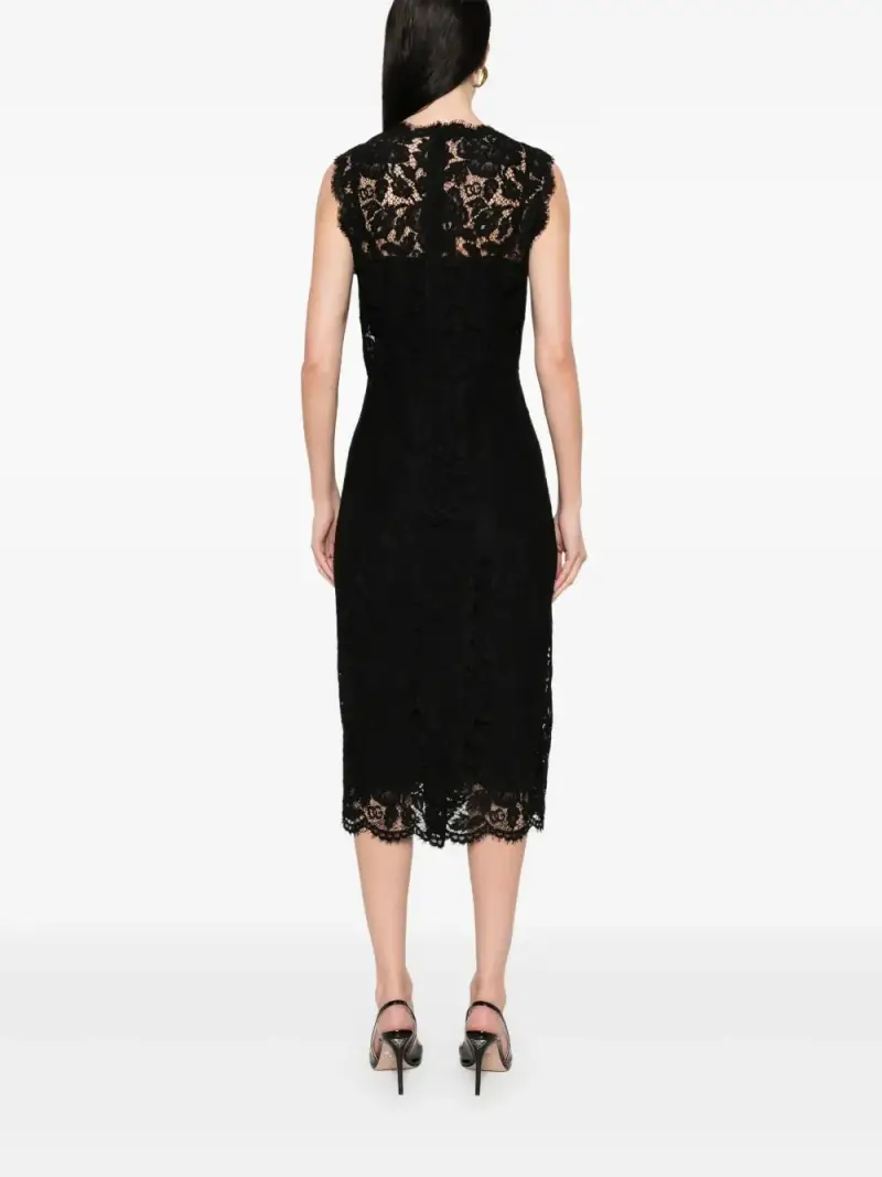 midi dress D&G NERO miniatura 2