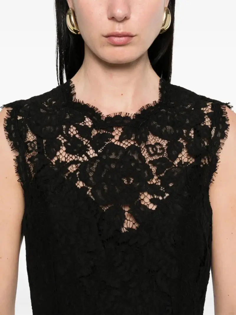 midi dress D&G NERO miniatura 4