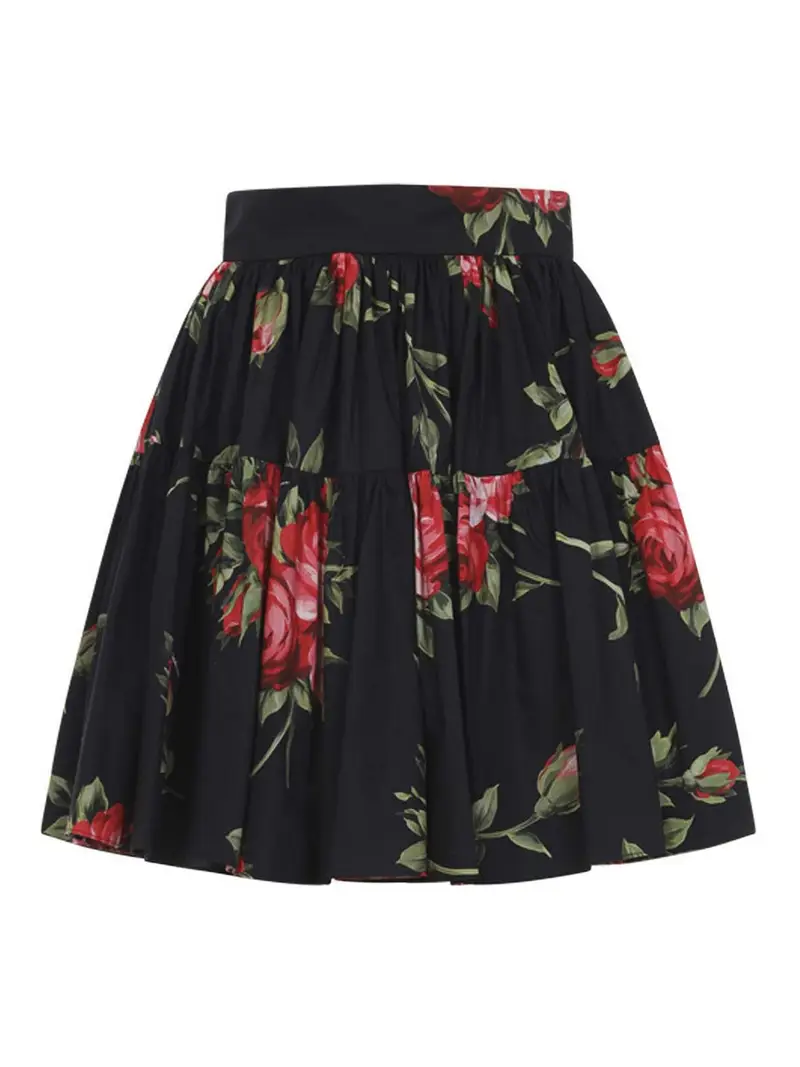 Minigonna Dolce & Gabbana in cotone Multicolore