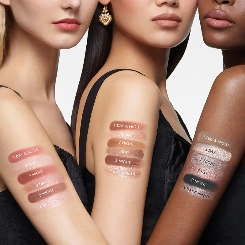 Occhi Ever Icon Eye Palette 02 Rose Goddess - Rosa sofisticati - Palette miniatura 5