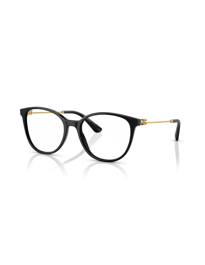 Occhiali montatura da vista D&G DOLCE & GABBANA DG3363 501 Black 52