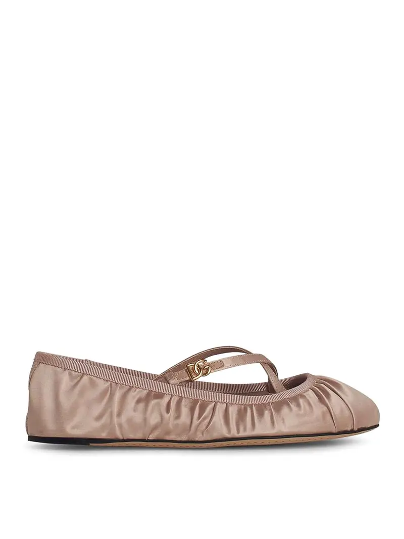 Pink Ballet Flats Color Carne E Neutri