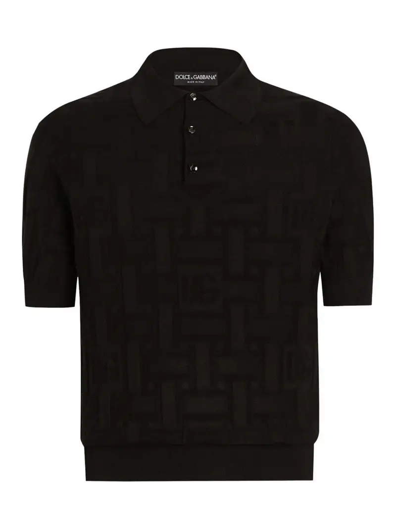 Dolce & Gabbana Polo Nero 3334404