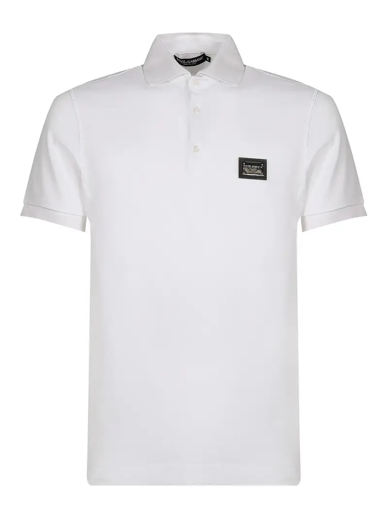 Dolce & Gabbana Polo Bianco 3259465