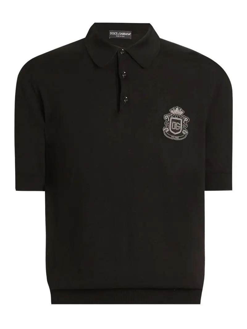 Dolce & Gabbana Polo Nero 4233344