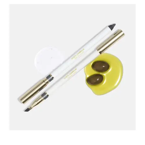 Dolce&Gabbana Sleek Glider matita occhi con pennellino colore 02 Espresso Brown - Deep Warm Brown 1,2 g