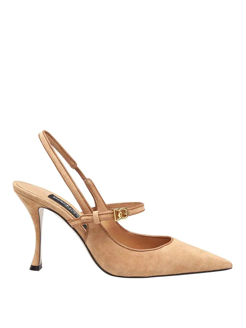 Dolce & Gabbana Slingback Marrone