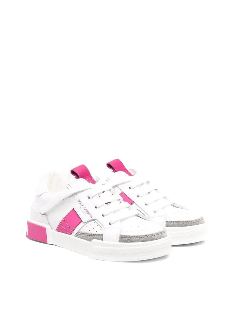 Sneaker bassa stringata Bianco