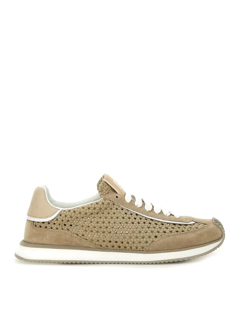 Sneaker cuscino Beige