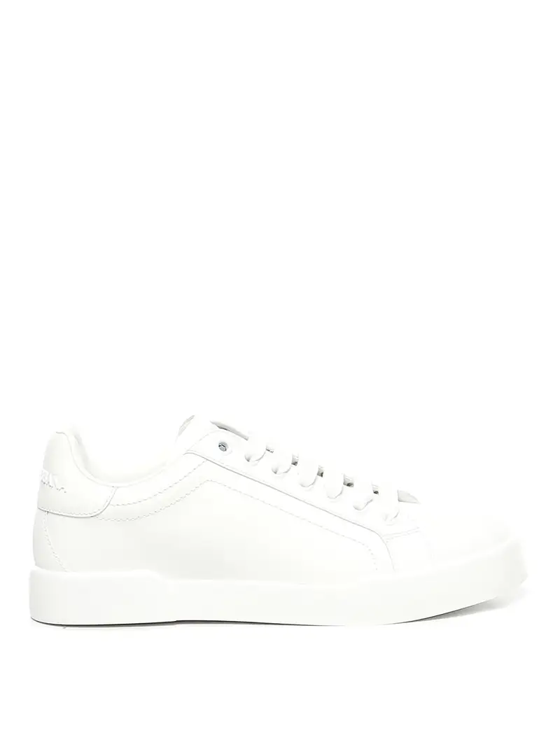 Sneaker in pelle Portofino Bianco