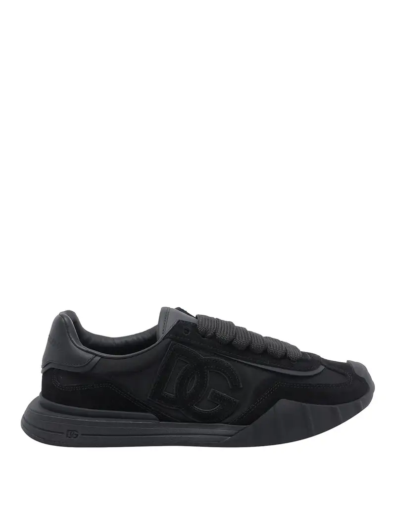Sneakers atletiche DG nere Nero