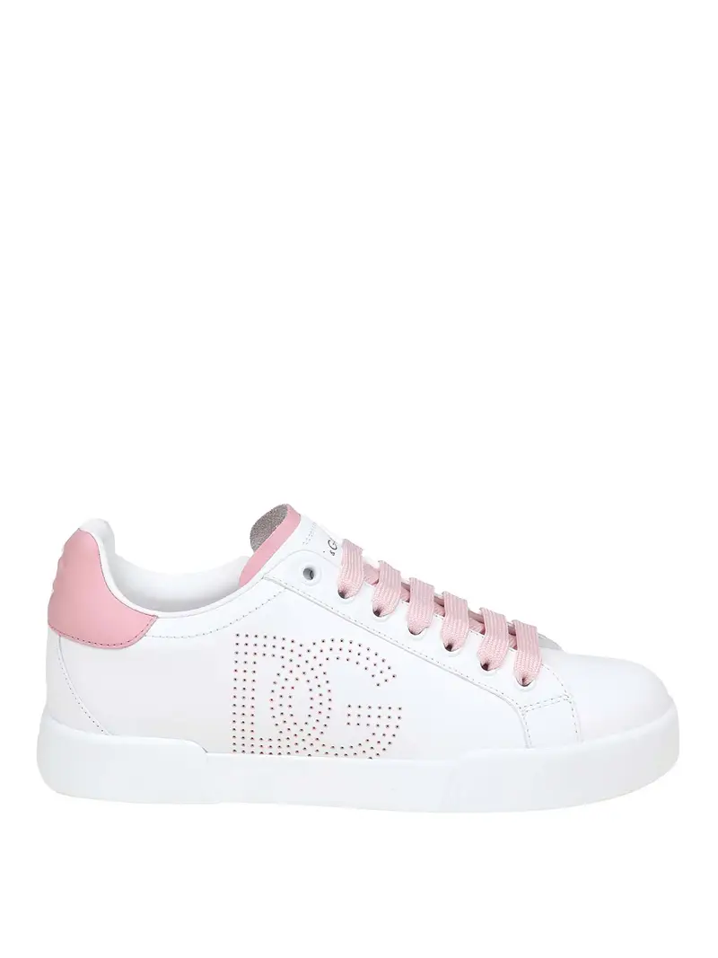 Sneakers Portofino Light In Pelle Bianco