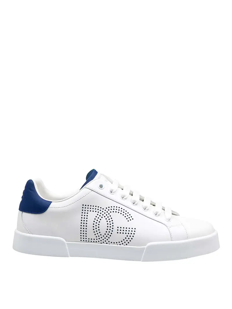 Sneakers Portofino Light In Pelle Bianco